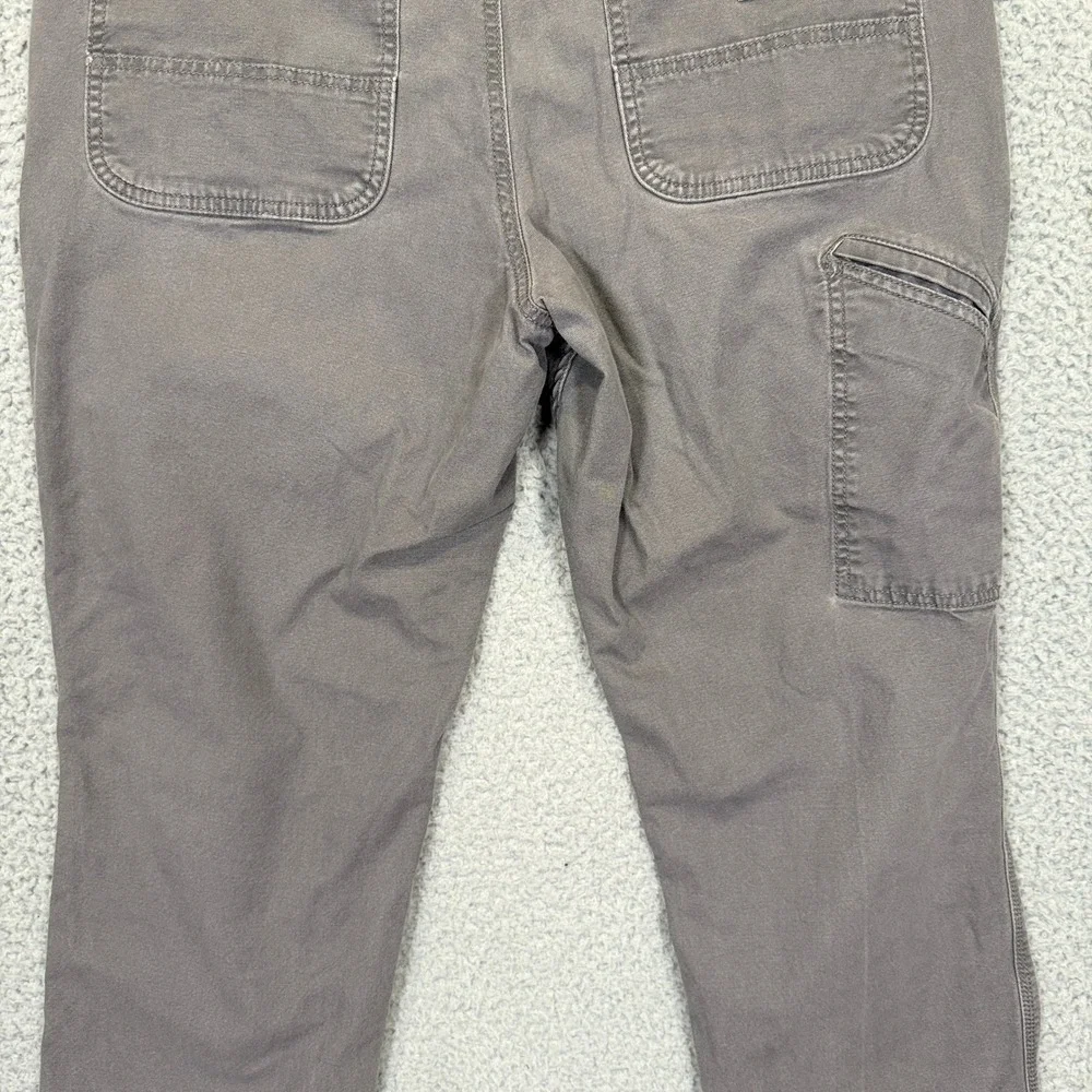 Carhartt Carpenter Pants Mens 36x30 Gray Cotton Canvas Relaxed Fit Workwear Y2K